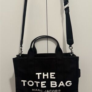 Marc Jacobs Black Sophisticated Tote Bag